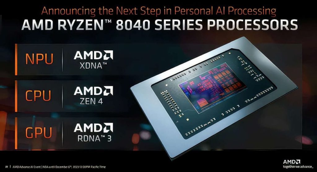 AMD Ryzen 8040 Series Processors