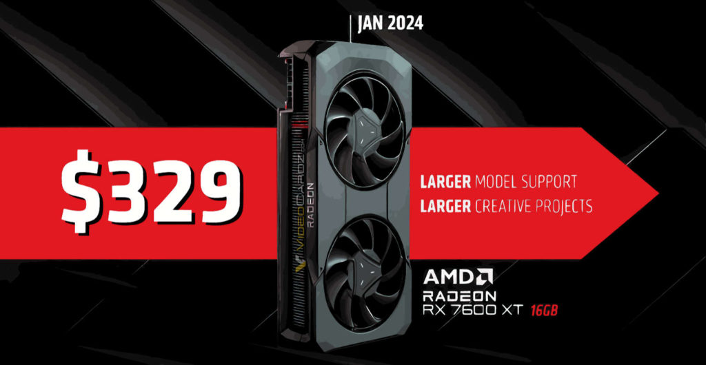 AMD adds new mid range GPU Radeon RX 7600 XT to its portfolio from ...