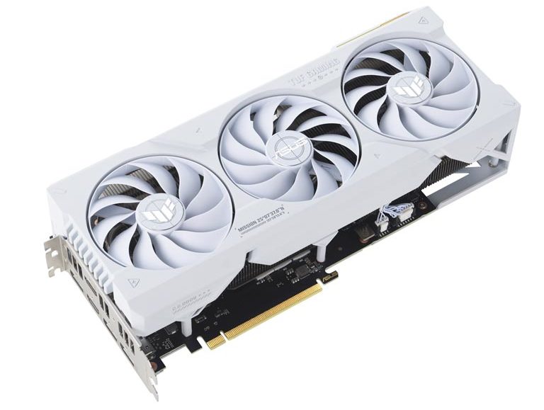 ASUS TUF Gaming GeForce RTX 4070 Ti SUPER White Edition
