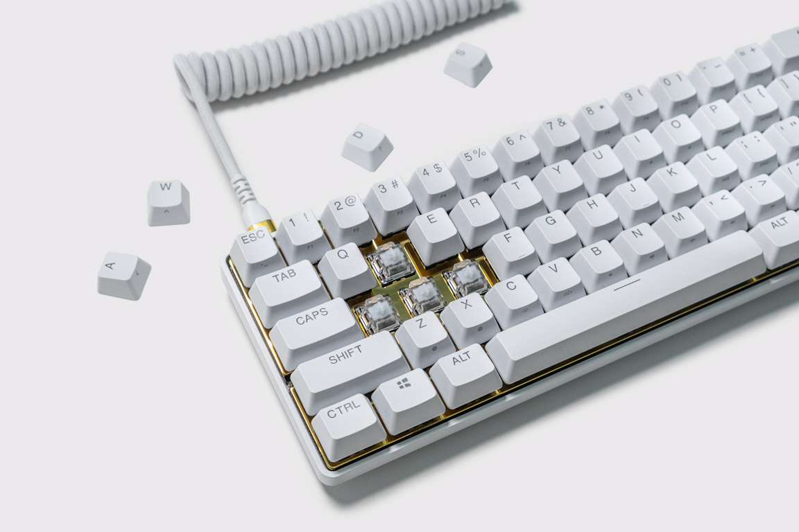 Limited 250 unit run of the SteelSeries Apex Pro Mini: Limited Edition  White x Gold keyboard will cost you USD379.99 - The Tech Revolutionist