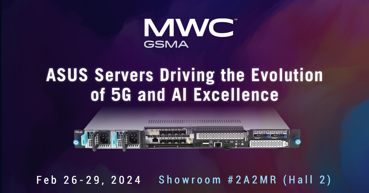 ASUS Servers MWC 2024 Reveal
