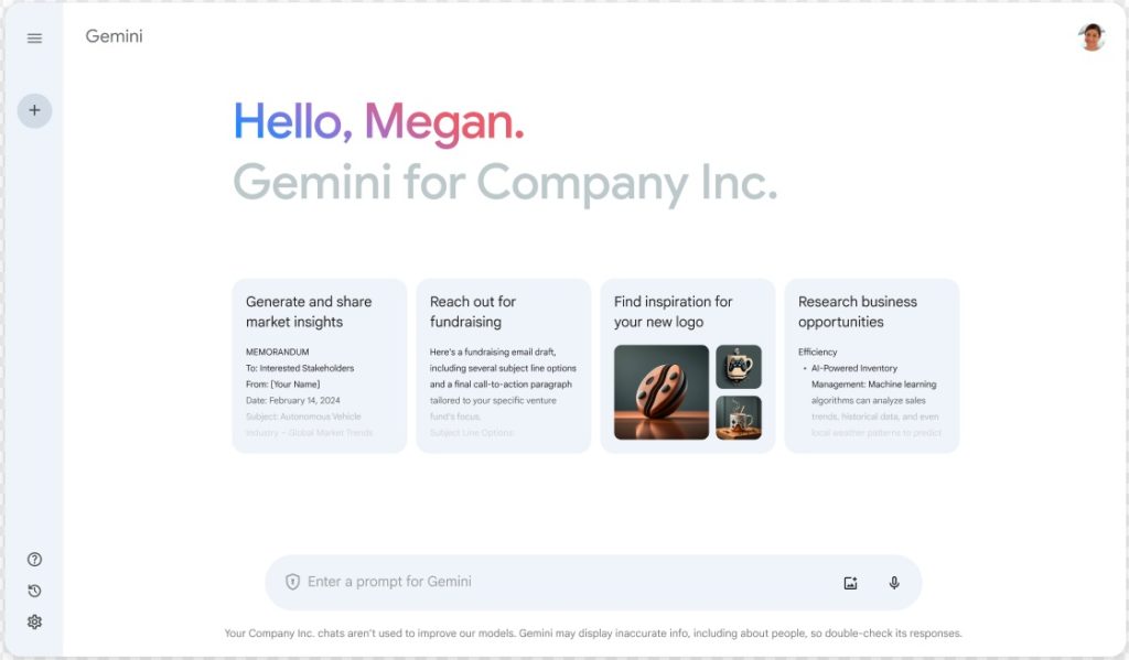 Google Gemini For Workspace