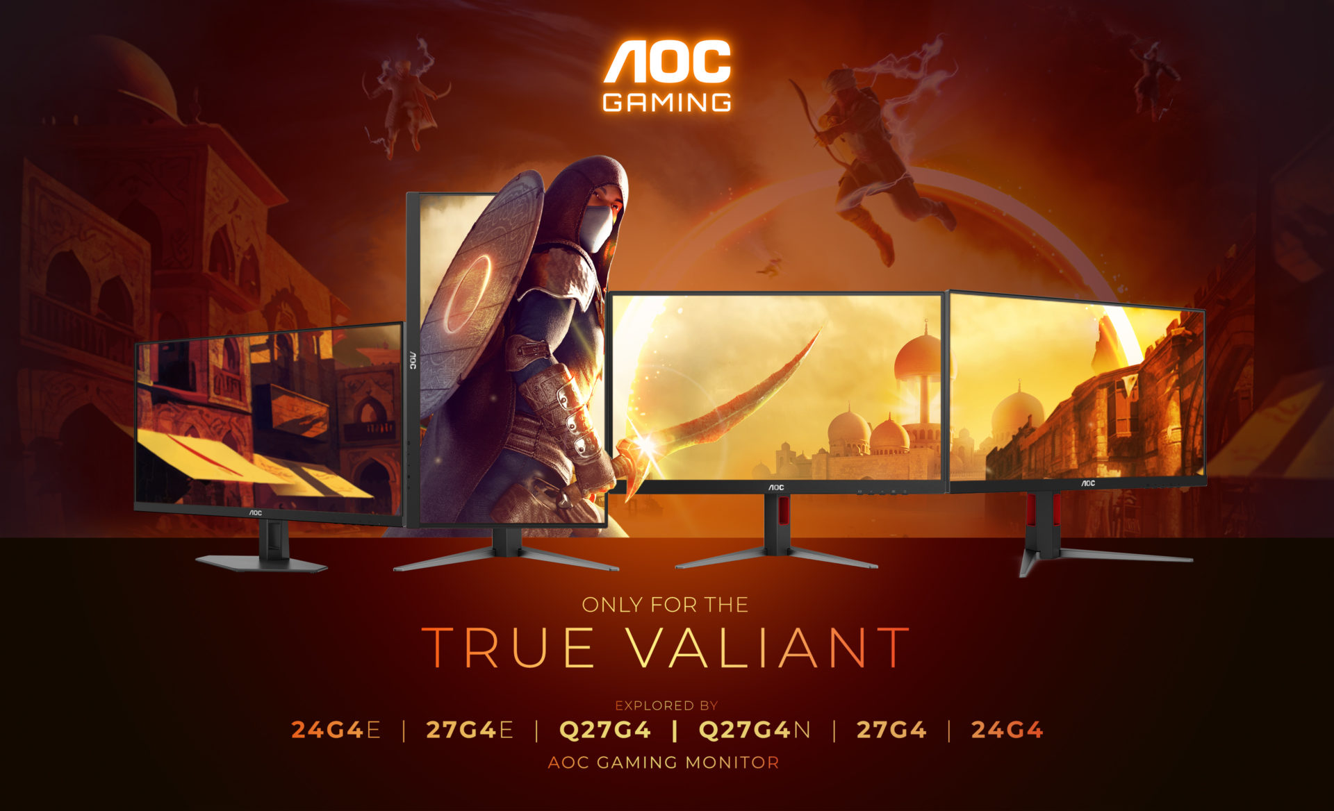 AOC Gaming G4 Series Gaming Monitors