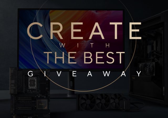 ASUS Create with the Best PC Hardware Giveaway Contest