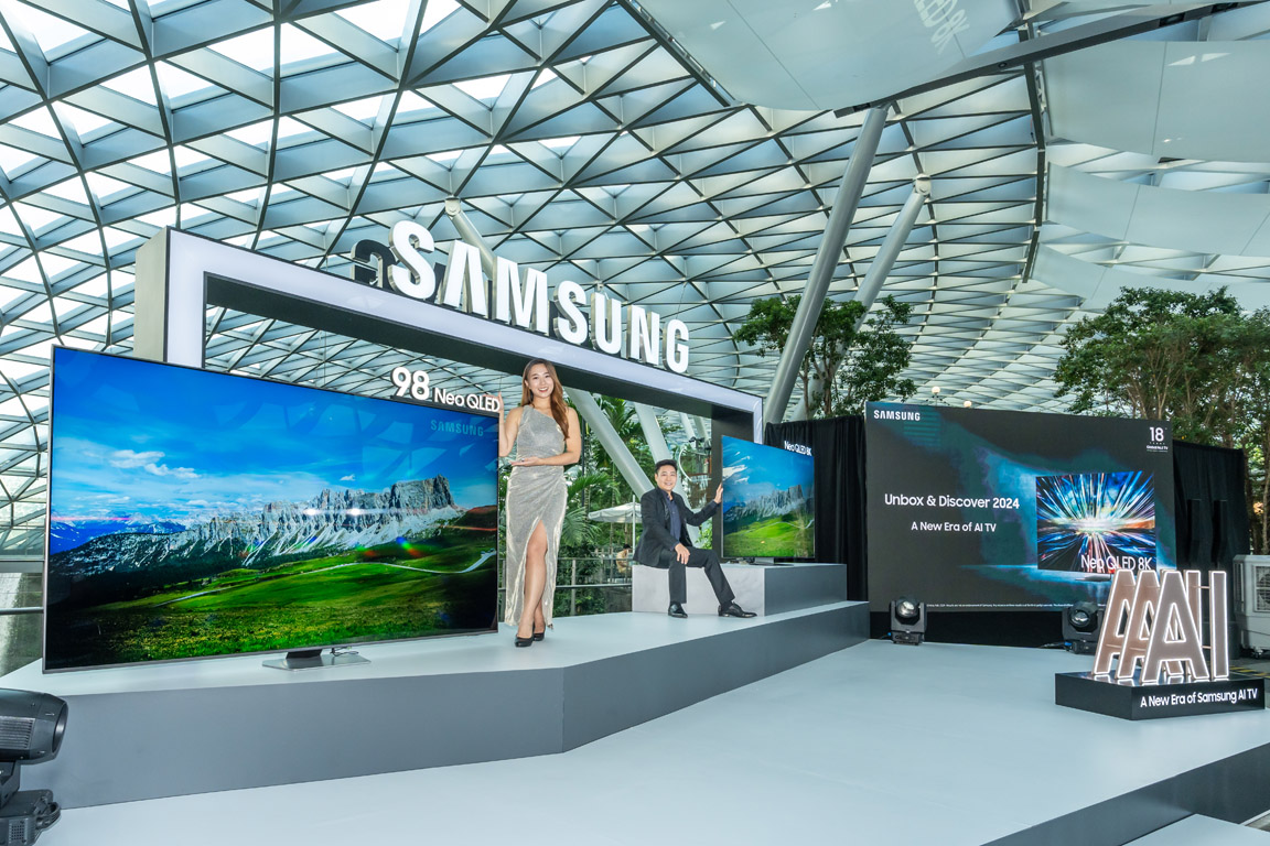 Samsung 2024 TVs with AI Launch