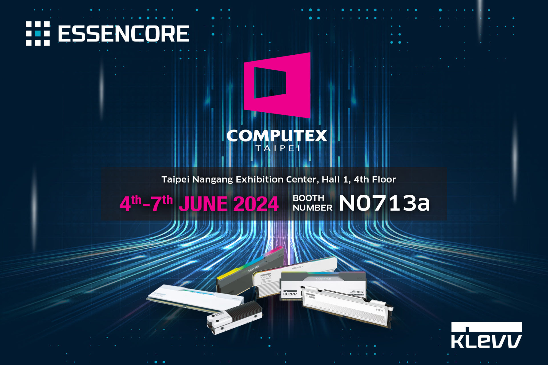 Essencore KLEVV COMPUTEX 2024