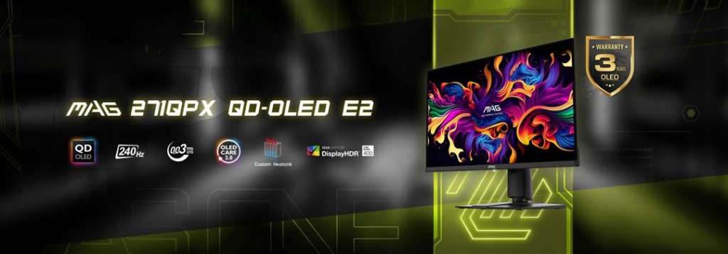 MSI MAG 271QPX QD-OLED E2