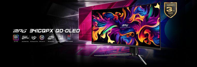 MSI MPG 341CQPX QD-OLED