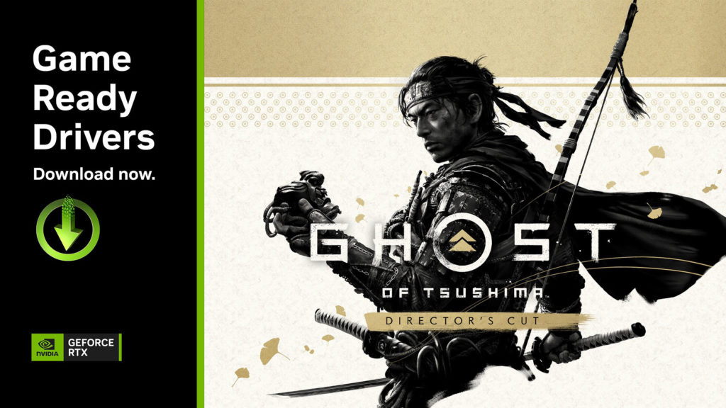 NVIDIA Game Ready Drivers Ghost of Tsushima