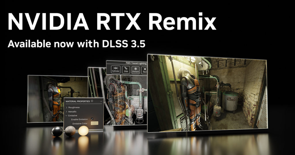 NVIDIA GeForce RTX Remix DLSS 3.5