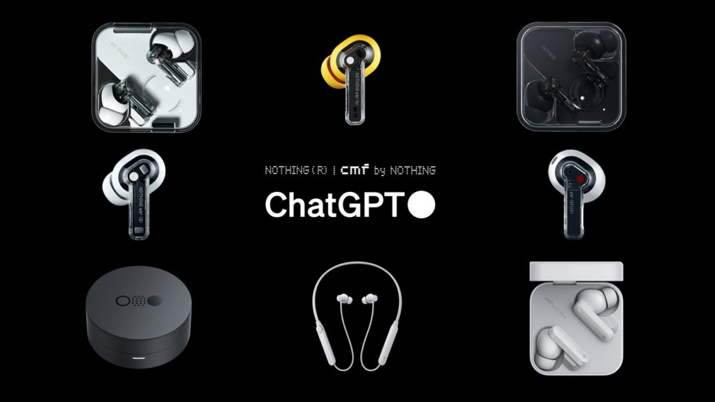 Nothing Audio Products with ChatGPT