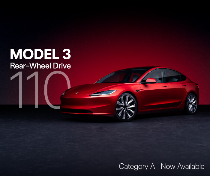 Tesla Model 3 Rear Wheel Drive