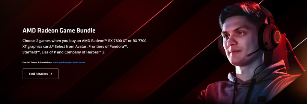 AMD Radeon Game Bundle June 2024