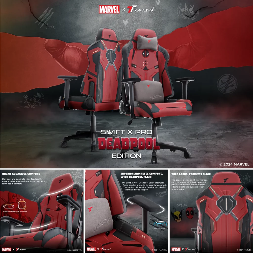 TTRacing Swift X Pro Deadpool Edition