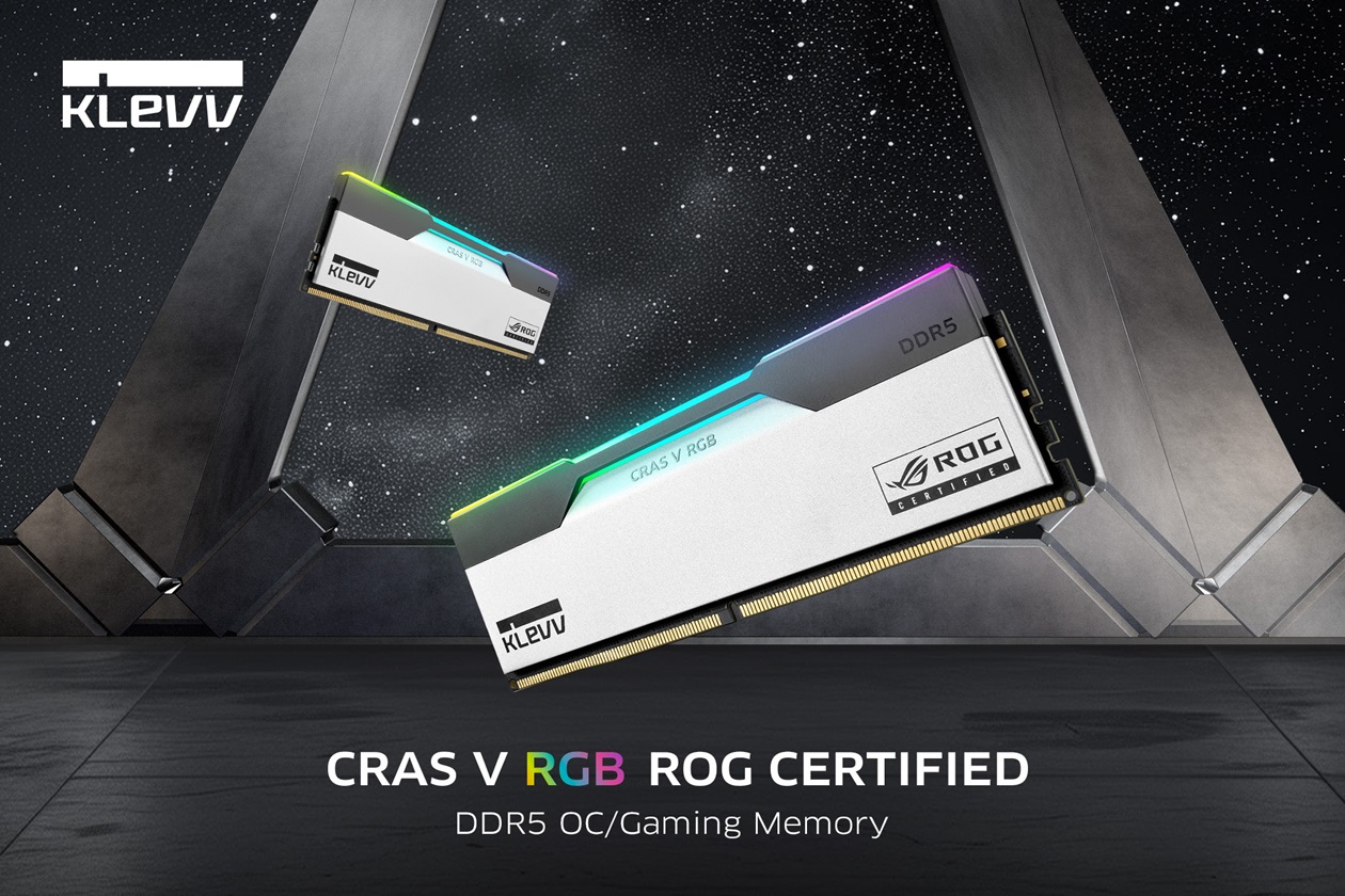 KLEVV CRAS V RGB ROG CERTIFIED DDR5 RAM 1