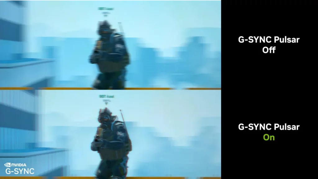NVIDIA G-SYNC Pulsar Comparison