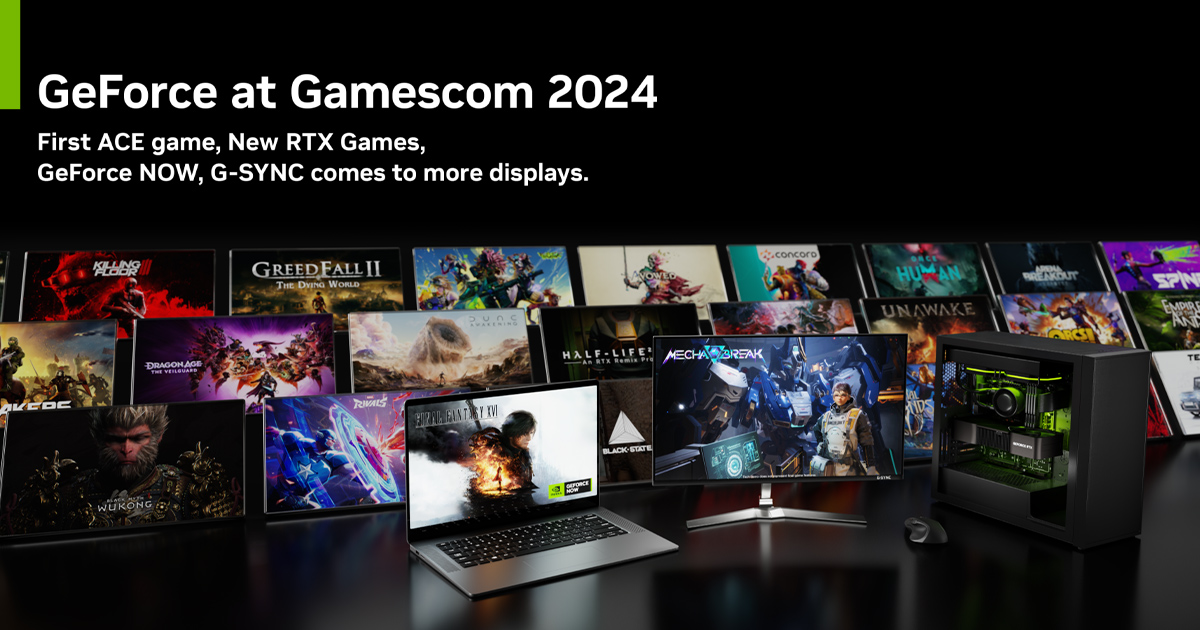 NVIDIA Gamescom 2024