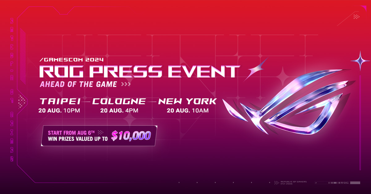 ROG Ahead of the Game Gamescom 2024 Event