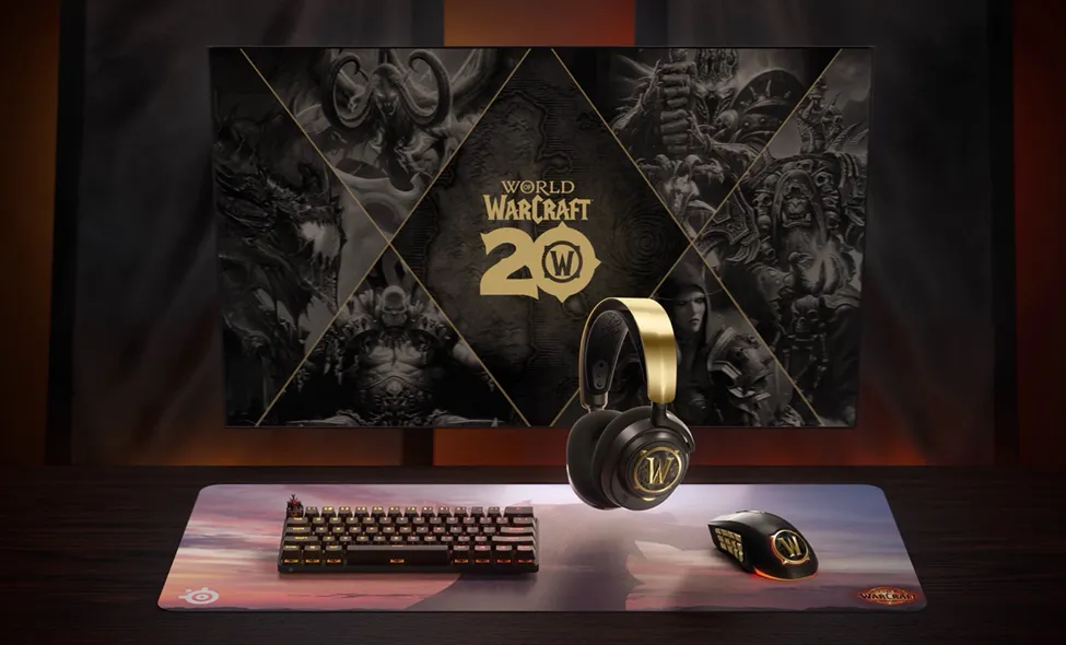 Steelseries x Blizzard World of Warcraft Collection Peripherals