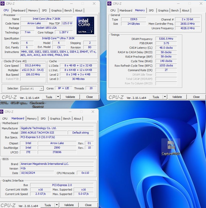 GIGABYTE Z890 AORUS TACHYON ICE DDR5-10600