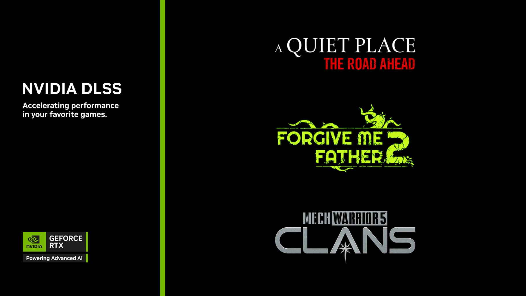 NVIDIA DLSS October 15 2024