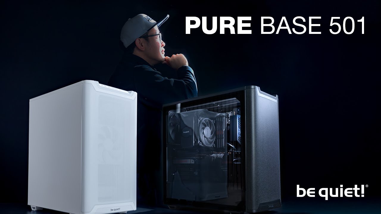 be quiet! reveals new Pure Base 501 series PC cases - The Tech ...