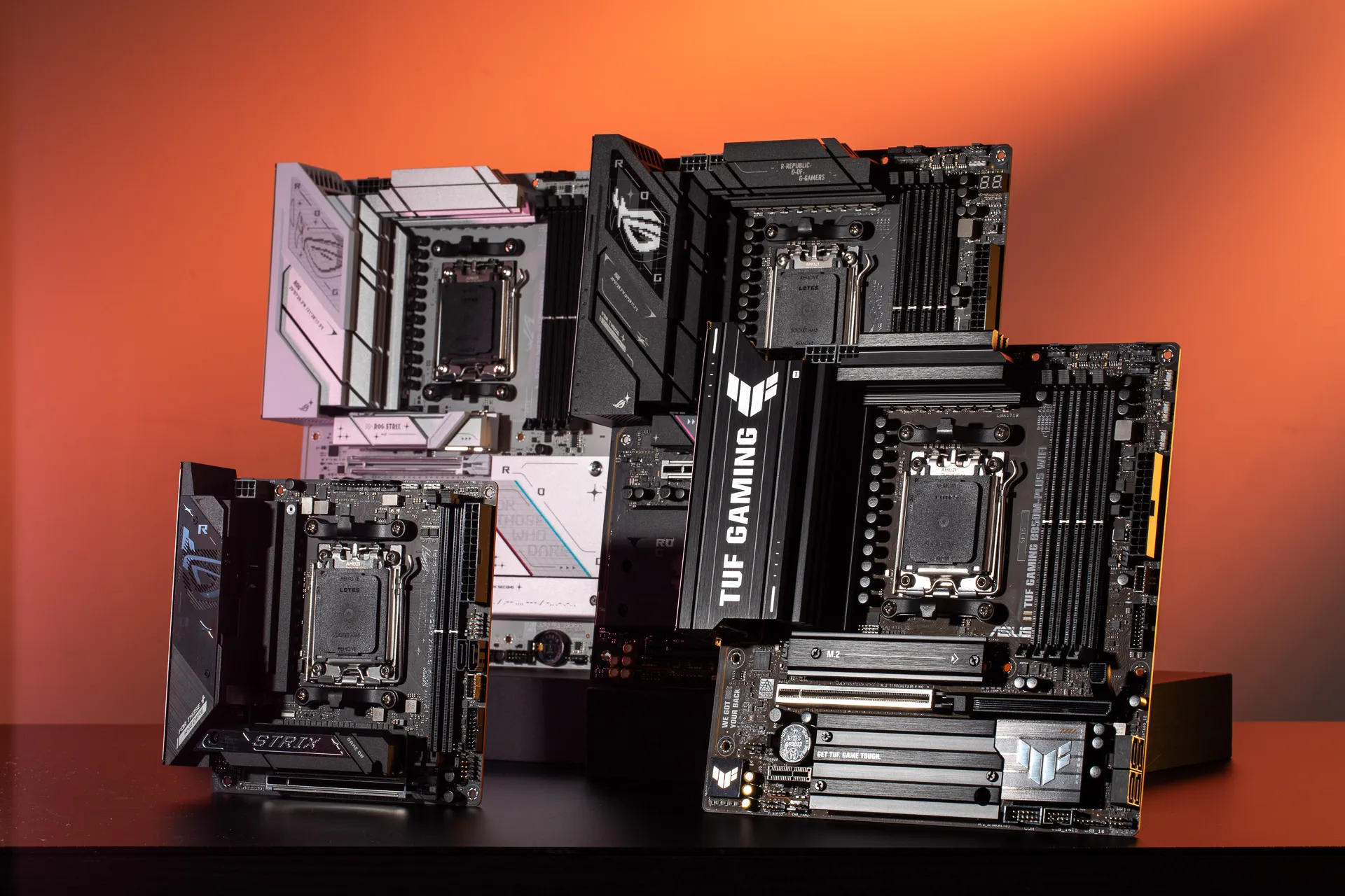 ASUS AMD New Motherboards CES 2025