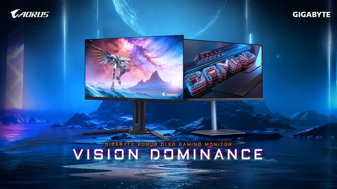 GIGABYTE QD-OLED Gaming Monitors CES 2025