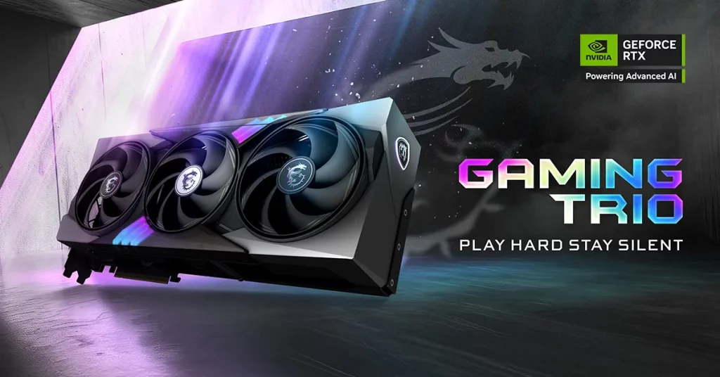 MSI GeForce RTX 50 GAMING TRIO