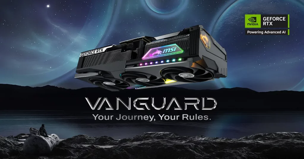 MSI GeForce RTX 50 VANGUARD
