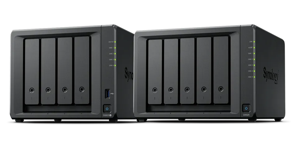 Synology DiskStation DS925+ and DX525 Expansion Unit (1)
