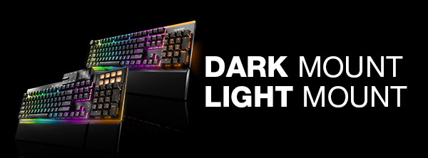 be quiet! Dark Mount and Light Mount Gaming Keyboard
