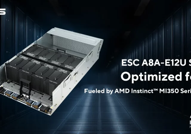 ASUS ESC A8A-E12U AMD Instinct MI350 Series