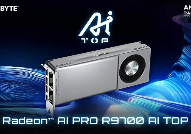 GIGABYTE Radeon AI PRO R9700 AI TOP