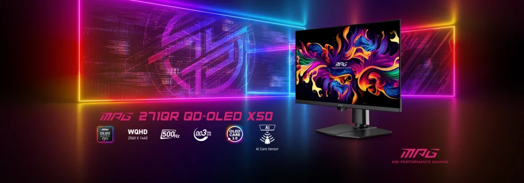 MSI QD-OLED AI Gaming Monitor COMPUTEX 2025 (2)