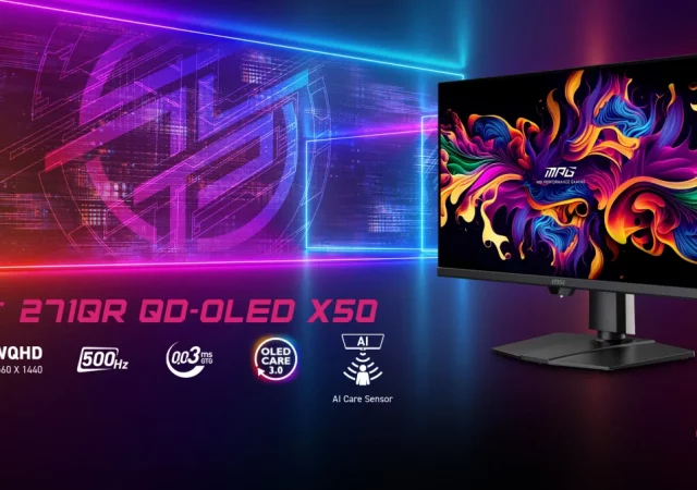 MSI QD-OLED AI Gaming Monitor COMPUTEX 2025 (2)