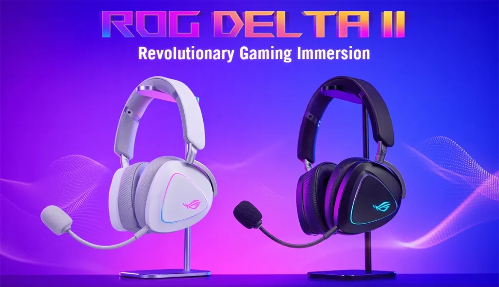 ROG Delta II Moonlight White