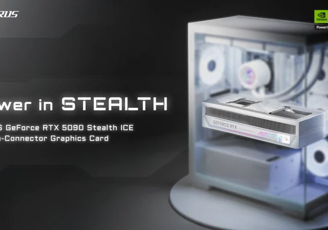 AORUS GeForce RTX 5090 STEALTH ICE (1)