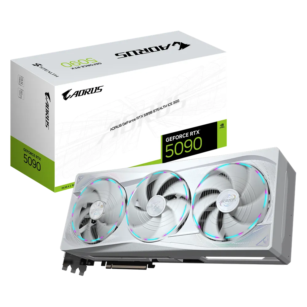 AORUS GeForce RTX 5090 STEALTH ICE (2)