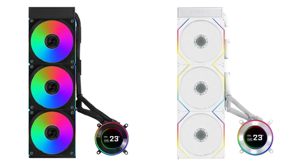 LIAN-LI-HYDROSHIFT-II-LCD-C-Series-AIO-coolers-and-UNI-FAN-SL-INFINITY-Wireless-fans-1-1024x572
