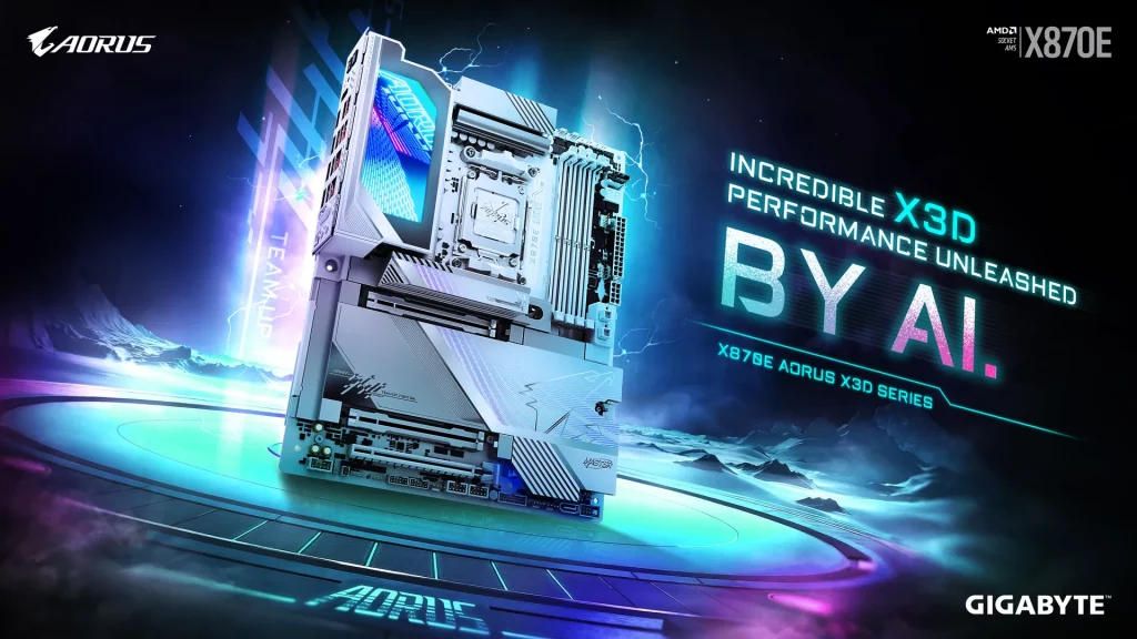 GIGABYTE X870E AORUS Master X3D ICE