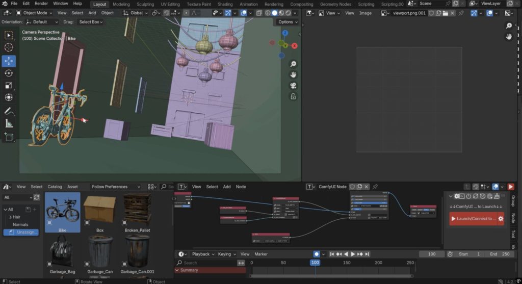 NVIDIA AI Blueprint Blender 3D Object Generation