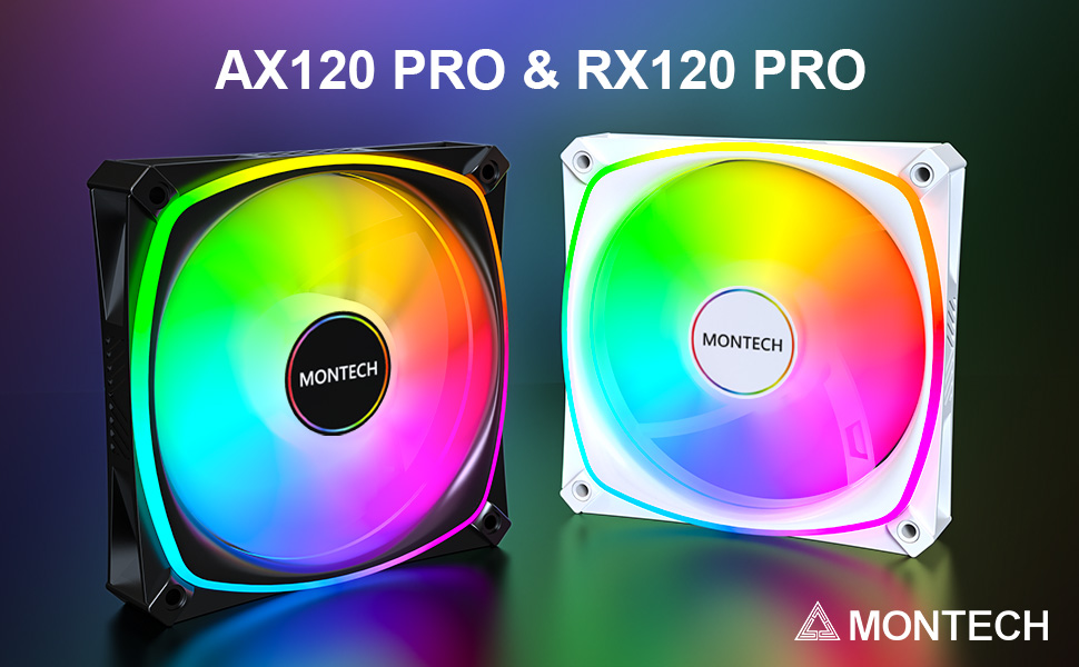 MONTECH AX120 RX120 Fans