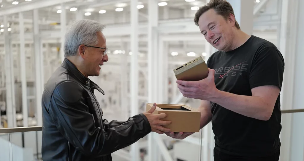 NVIDIA DGX Spark Gift Elon Musk